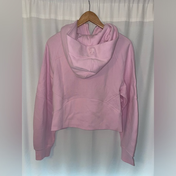 NWT Lululemon scuba oversized half zip hoodie meadowsweet pink M/L new (read) - Picture 3 of 12